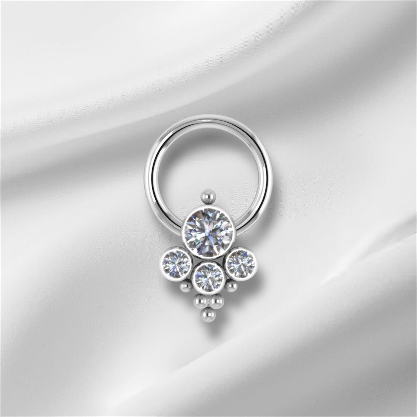 Bijoux piercing anneau