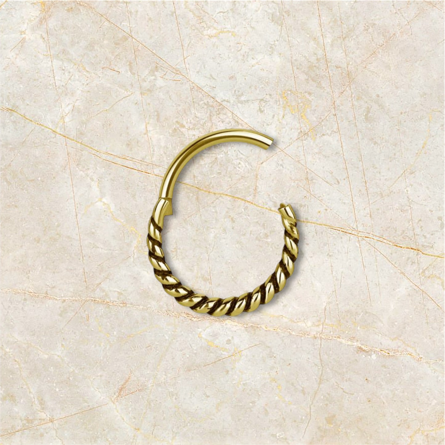 Bijoux piercing anneau