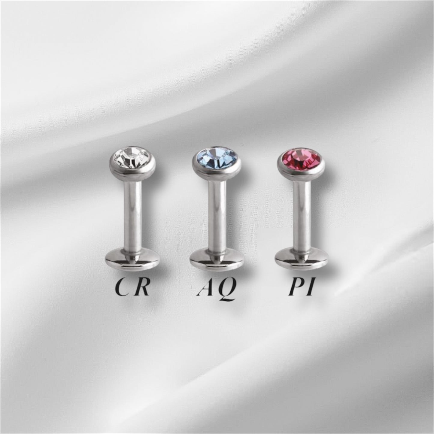 Bijoux piercing Labret