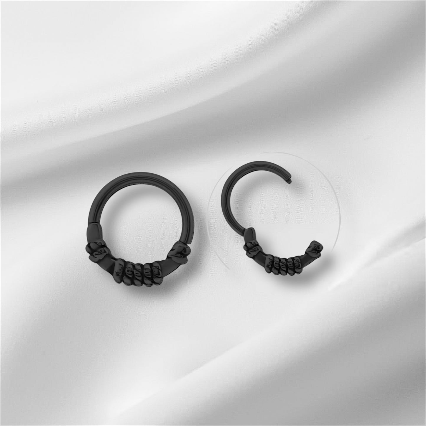 Bijoux piercing anneau