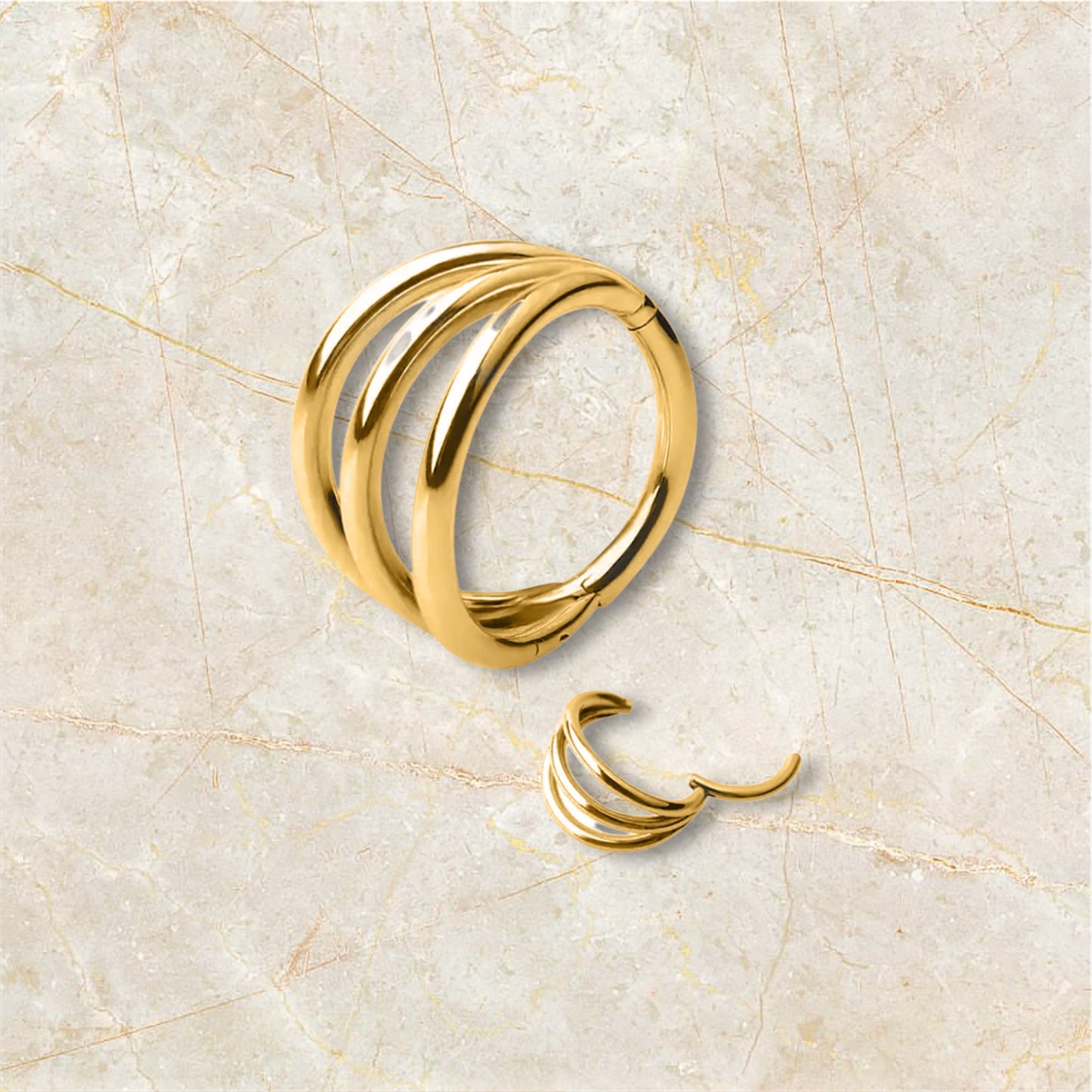 Bijoux piercing anneau