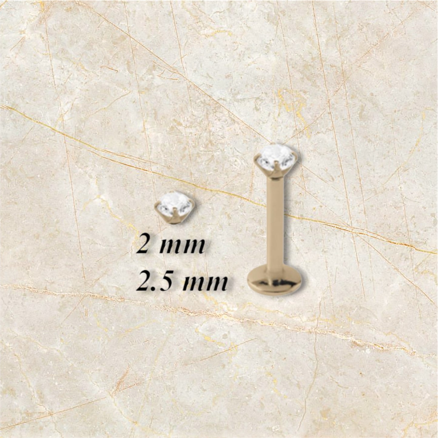 Bijoux piercing Labret